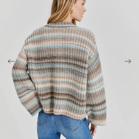 Something Navy Brand Sweater - Picture 2 of 5